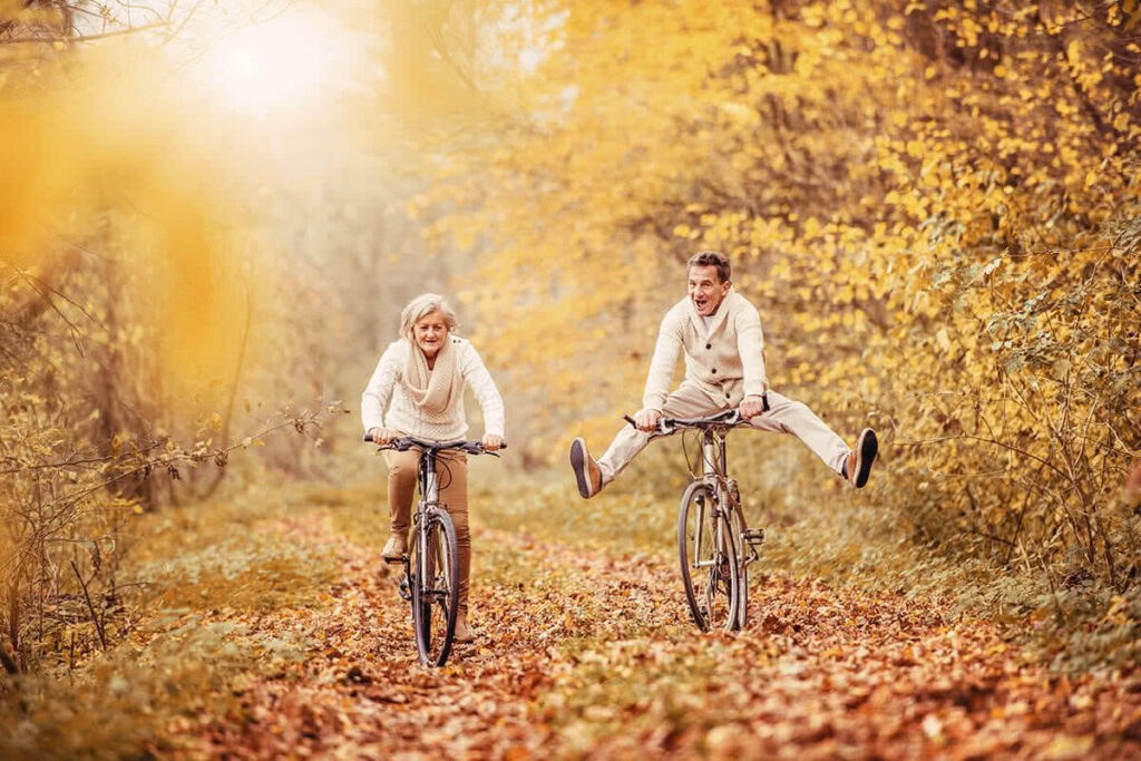 Couple enjoying a healthy relationship through their sex therapy.